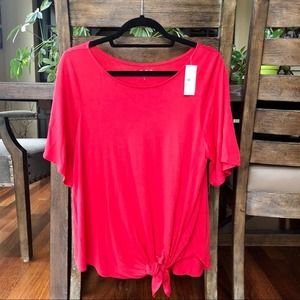 Loft Red Top